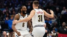 Rare buzzer-beater helps outmanned Nuggets beat Mavericks