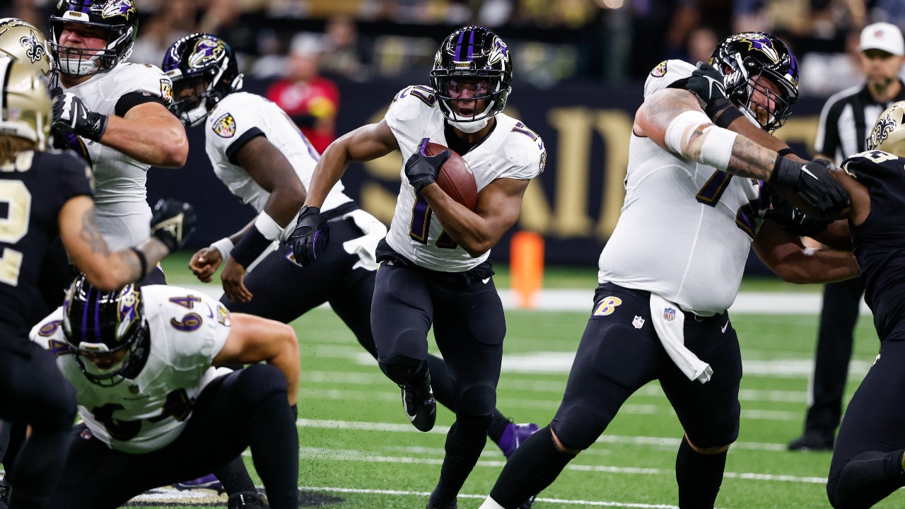 Drake, Houston lead the way as Ravens march over Saints to earn