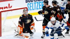 Connor caps hat trick with late winner to lift Jets past Ducks