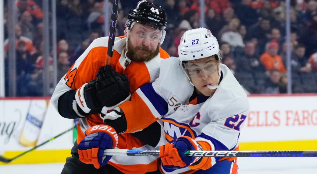 NHL Roundup: Flyers Snap 10-game Losing Streak With Win Over Islanders