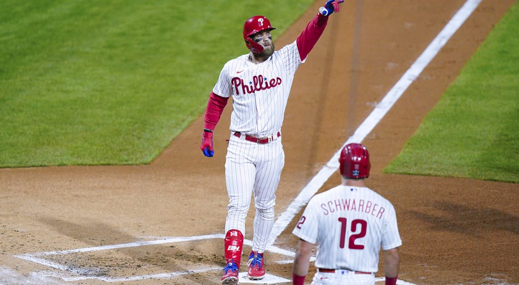 LOS ANGELES, CA - MAY 12: Philadelphia Phillies designated hitter