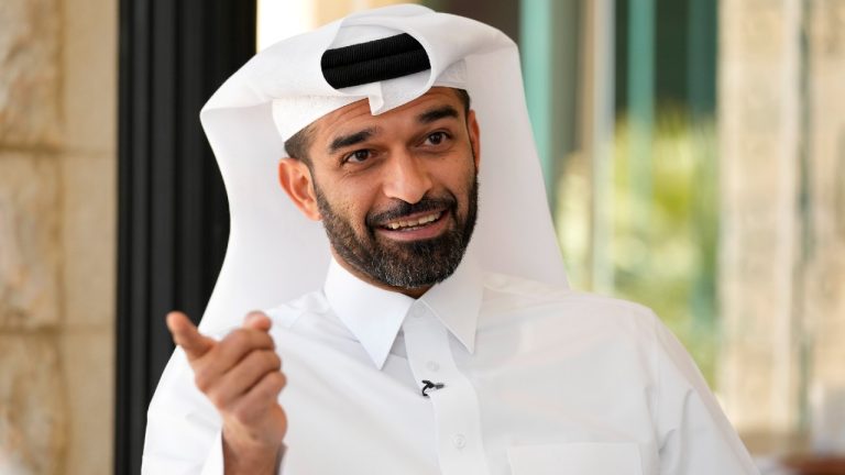 Hassan Al Thawadi, Secretary General of the World Cup organizing committee. (Darko Bandic/AP)