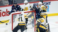 Jets held scoreless as Jarry shines for Penguins