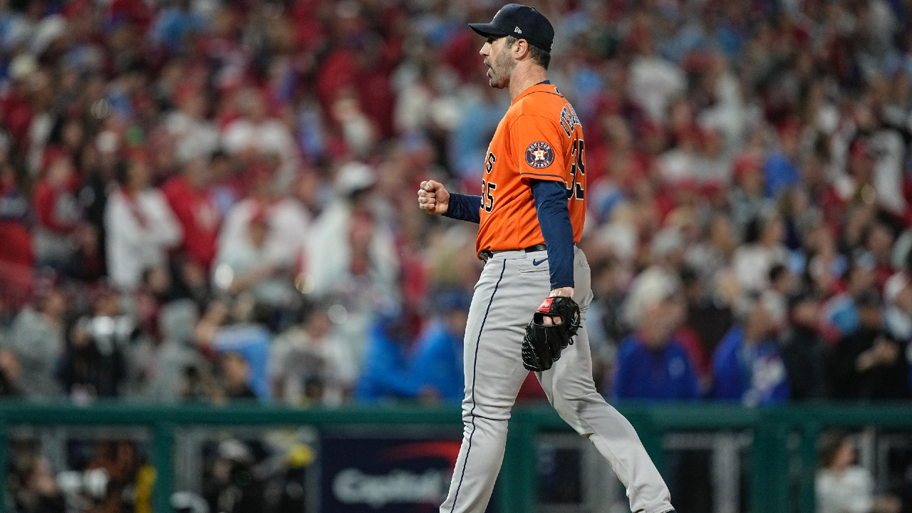 Astros edge Phillies in tense Game 5 to reach brink of World Series title, World Series