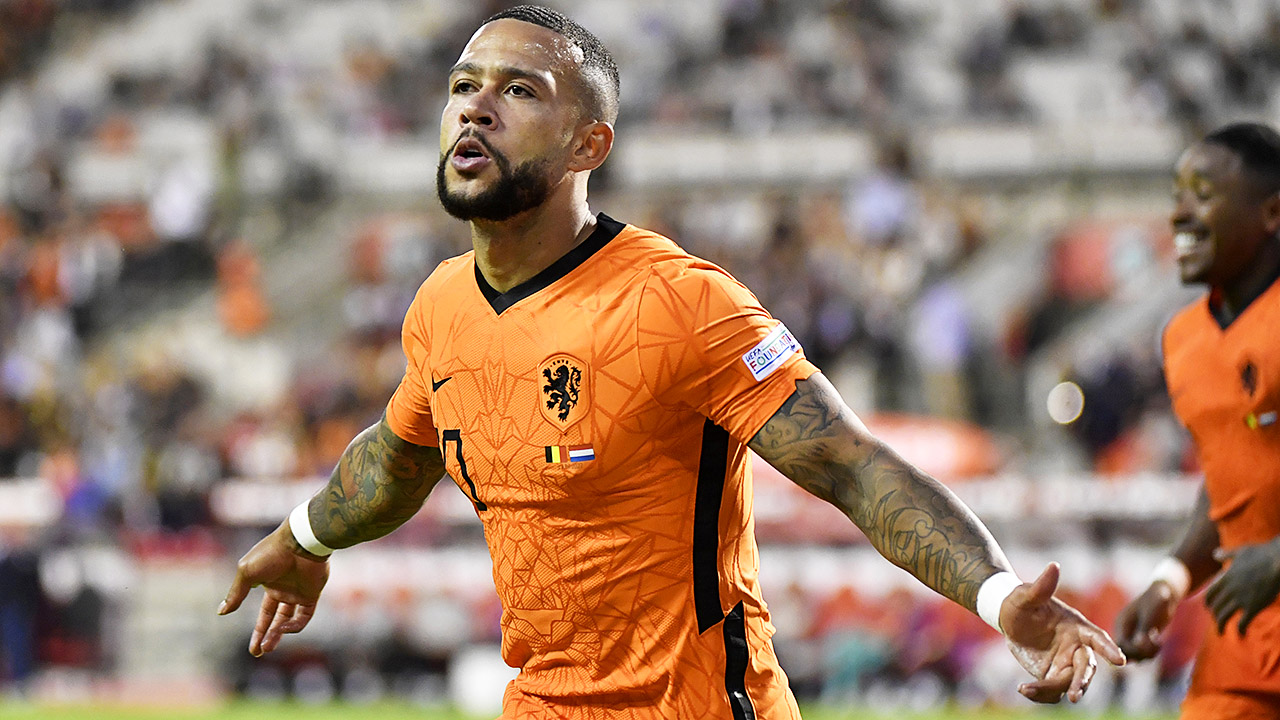 Memphis Depay led all Dutch scorers in World Cup qualifying with 12 goals. (Geert Vanden Wijngaert/AP)