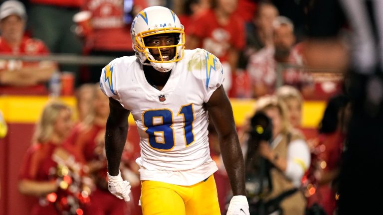 Los Angeles Chargers wide receiver Mike Williams. (Charlie Riedel/AP)