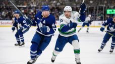 Maple Leafs rally in second period to defeat struggling Canucks