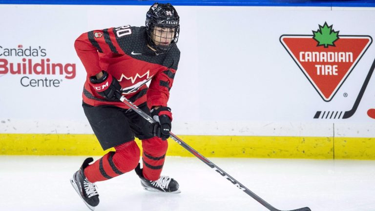 Canada forward Sarah Nurse will be one of the stars featured in the PWHPA game played on Sportsnet as part of Hockey Day in Canada. (Liam Richards/CP)