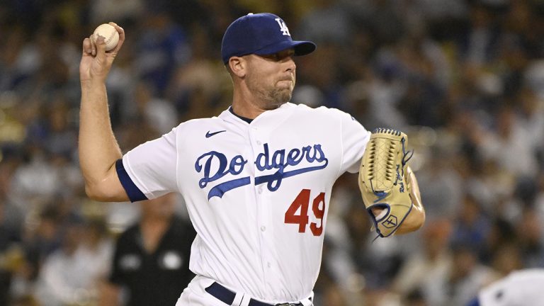 Los Angeles Dodgers' Blake Treinen. (John McCoy/AP)