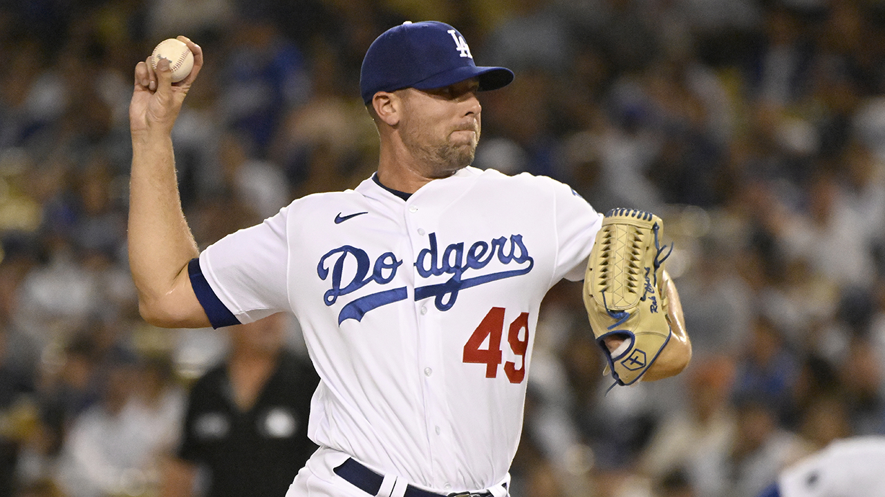 MLB on X: The Dodgers bolster the 'pen. Blake Treinen reportedly