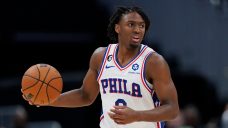 76ers guard Tyrese Maxey to miss game against Pistons due to left hip tightness