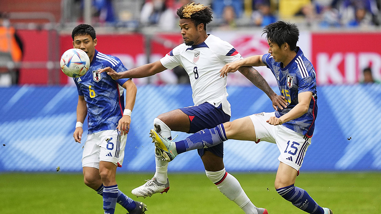 Weston McKennie will look to bring his strong club form this season into the World Cup with the US. (Martin Meissner/AP)