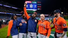 Four Astros pitchers combine to throw no-hitter, flip outlook of World Series