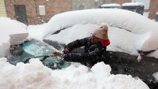 Police, team exec, fans helping Bills players get to airport during record storm