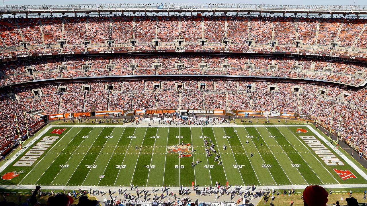 Vehicle driven on Browns' field; police investigating