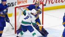 Canucks find relief after surviving push from Sabres to end road trip on winning note