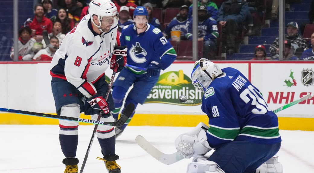 Canucks get out-competed in ‘frustrating’ loss to Ovechkin, Capitals