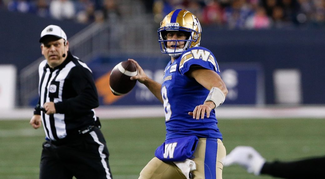 Winnipeg Blue Bombers to Meet Saskatchewan Roughriders in CFL Western  Conference Final