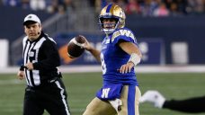 Blue Bombers without QB Zach Collaros in first practice of Grey Cup week