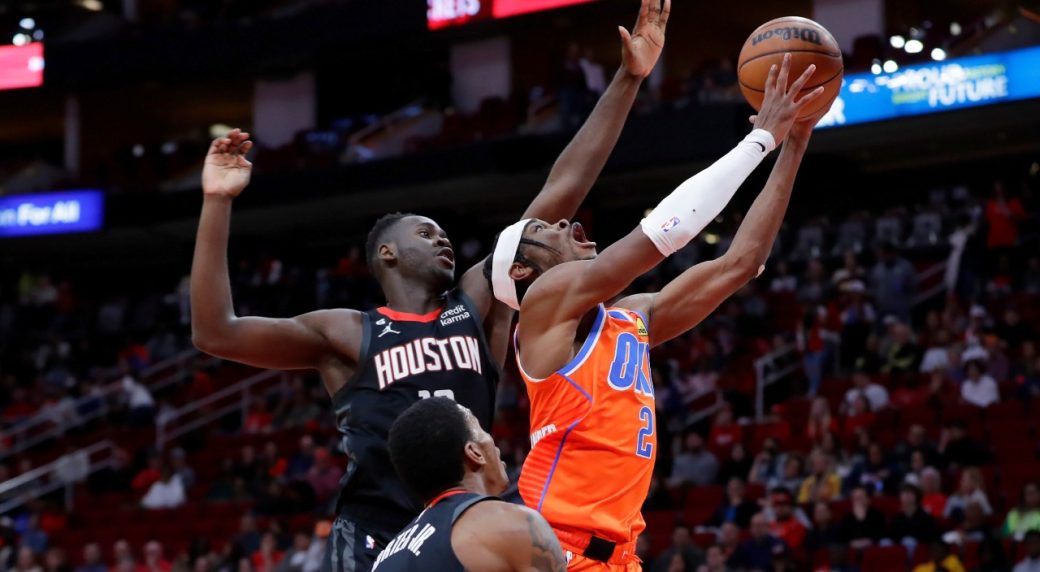 Gilgeous-Alexander Scores 32 Points, But Thunder Fall To Rockets