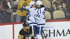 Marner sets the tone again for Maple Leafs in smothering victory over Penguins