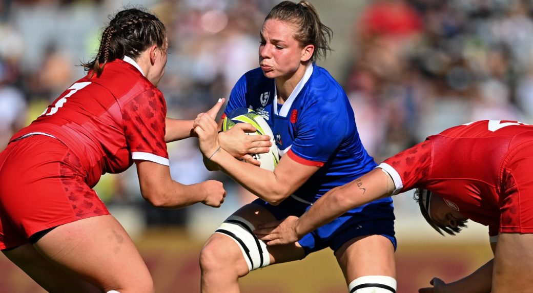 France dominates Canada women to win bronze medal at Rugby World Cup