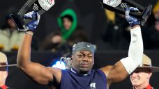 Argonauts&#8217; Henoc Muamba becomes second player to win both Grey Cup MOP and MOC