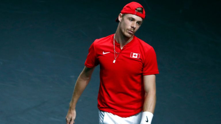 Canada's Denis Shapovalov. (oan Monfort/AP) 