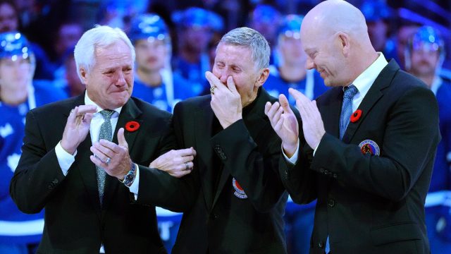 Maple Leafs honour Börje Salming with special patch on jersey