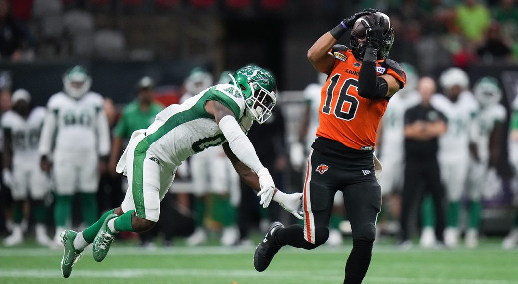 B.C. Lions beat Roughriders 33-26 to clinch CFL home playoff berth