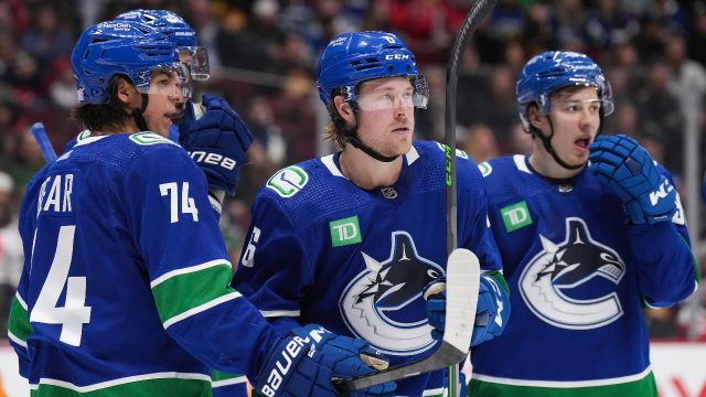 Vancouver Canucks winger Andrei Kuzmenko skips warmup over Pride