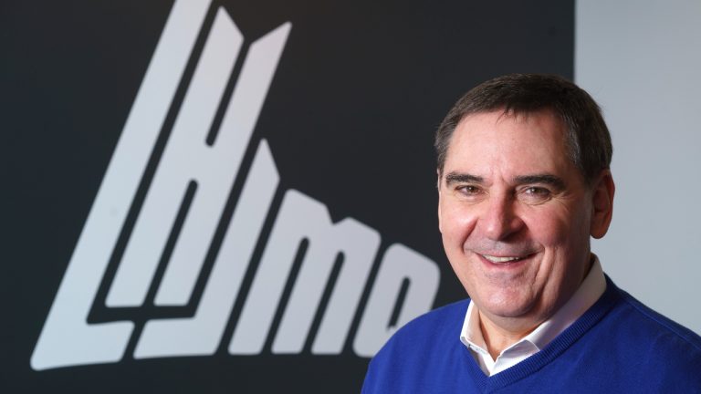 Gilles Courteau, commissioner of the Quebec Major Junior Hockey League (QMJHL) is pictured in his office in Boucherville , Que. on Friday, March 12, 2021. (Paul Chiasson/CP)