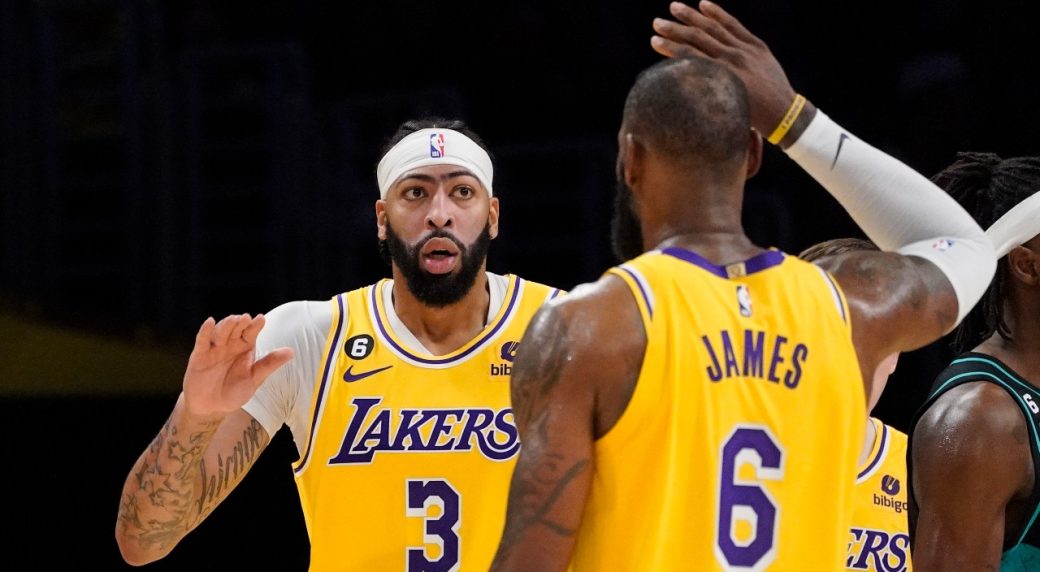 LeBron James, Anthony Davis at Lakers Practice Before Game 1 vs Nuggets 