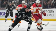 Kempe strikes in OT, Kings top Flames after giving away lead