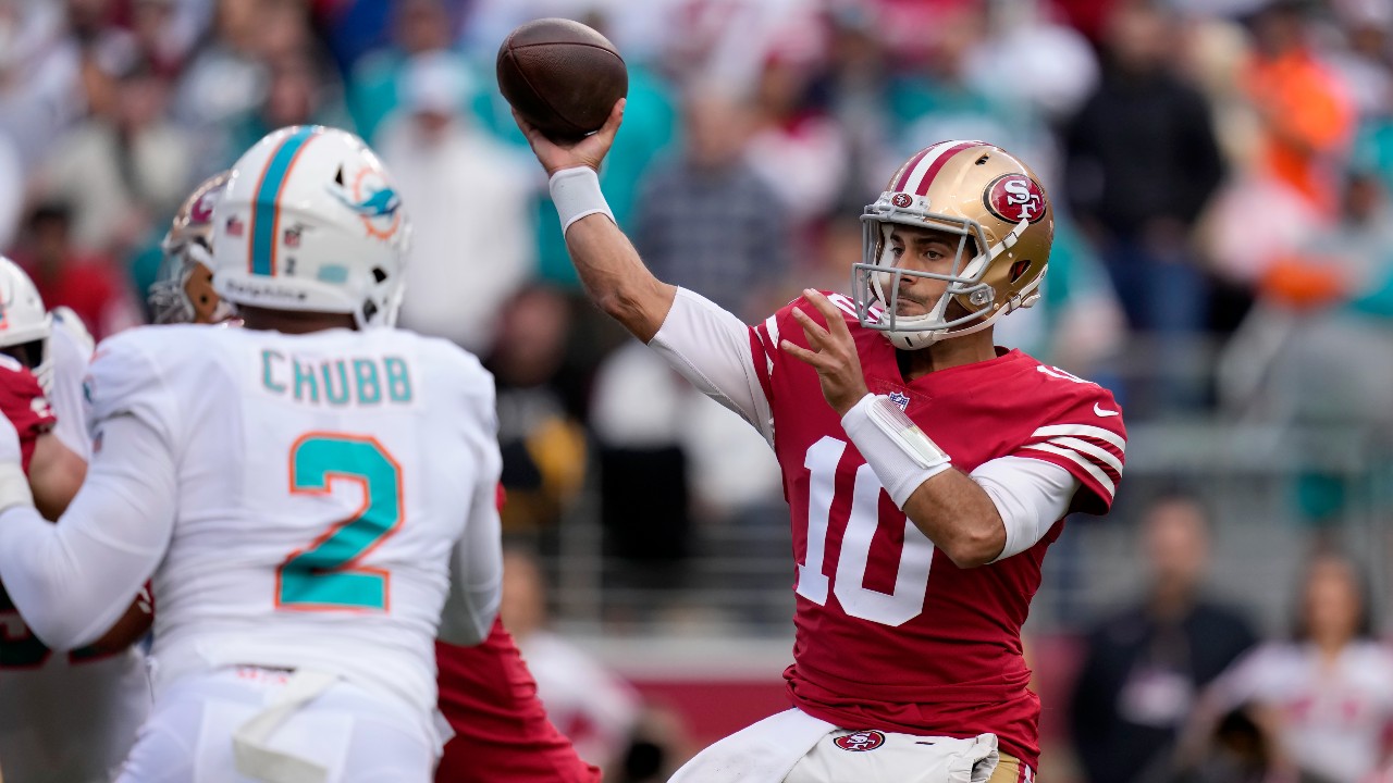 Report: 49ers QB Jimmy Garoppolo doesn't need foot surgery, Kyle Shanahan  leaves door open for playoff return