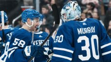 Maple Leafs&#8217; Bunting downplays linesman shove, plays like ‘a beast’ in win over Lightning