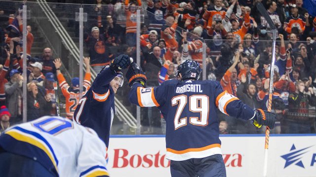 Stanley Cup Playoffs Day 19: Connor McDavid & Leon Draisaitl score two  goals each in Oilers' 5-1 blowout win - Daily Faceoff