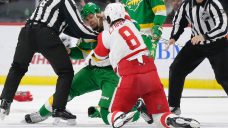 &#8216;Don&#8217;t skate at me like that&#8217;: Wild&#8217;s Reaves defends hit on Red Wings&#8217; Hronek