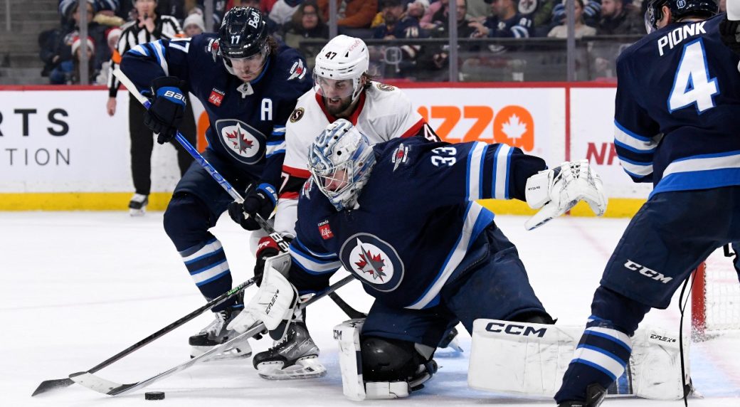 With Hellebuyck ill, 'fantastic' Rittich steps up as Jets knock off ...