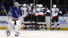 Tkachuk notches Gordie Howe Hat Trick, OT winner as Senators down Rangers