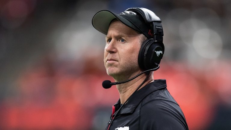 Calgary Stampeders GM/head coach Dave Dickenson. (Darryl Dyck/CP)