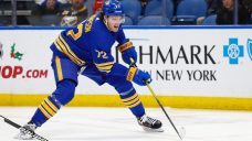 Sabres&#8217; Tage Thompson leaves game with upper-body injury