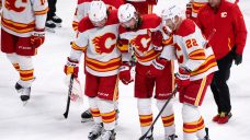 Flames give valiant effort for injured Tanev, fall just short vs. Canadiens