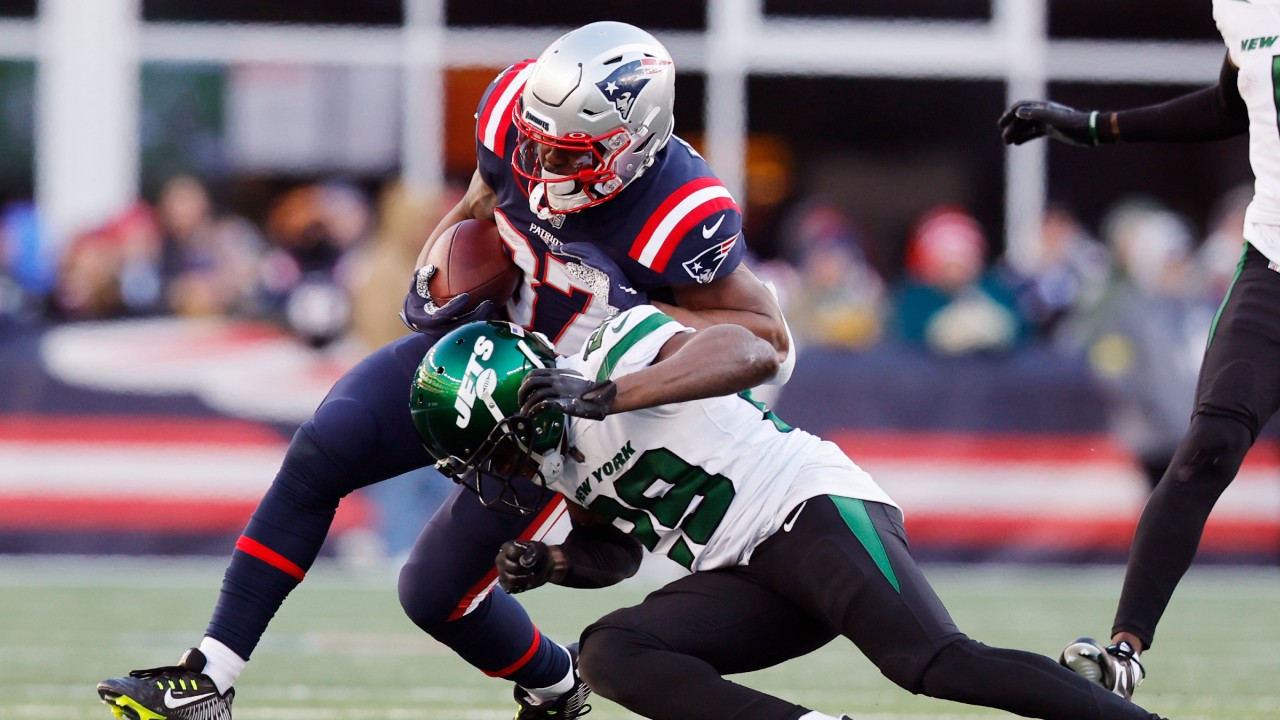 Damien Harris injury: Patriots RB upgraded to limited Tuesday