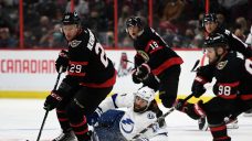 Senators recall D Heatherington, F Lucchini from Belleville