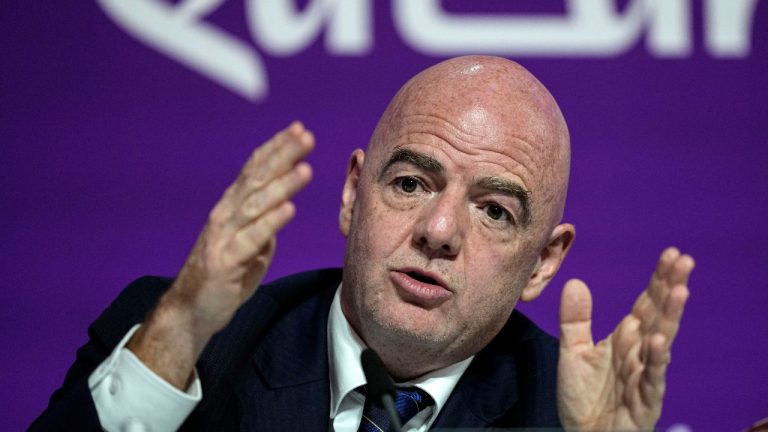 FIFA President Gianni Infantino. (Martin Meissner/AP) 