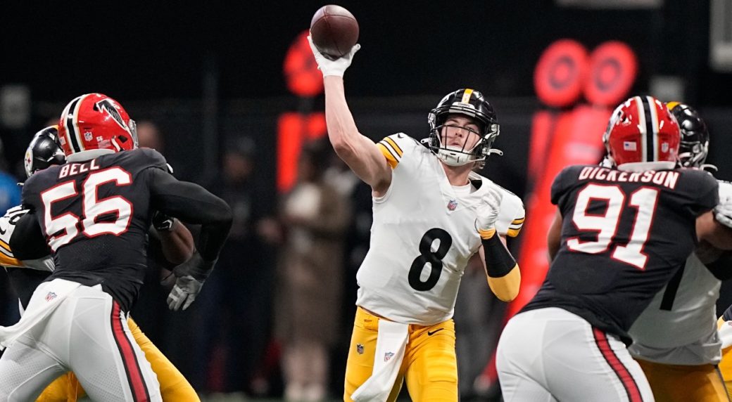 Kenny Pickett will be Steelers' starting QB vs. Bills