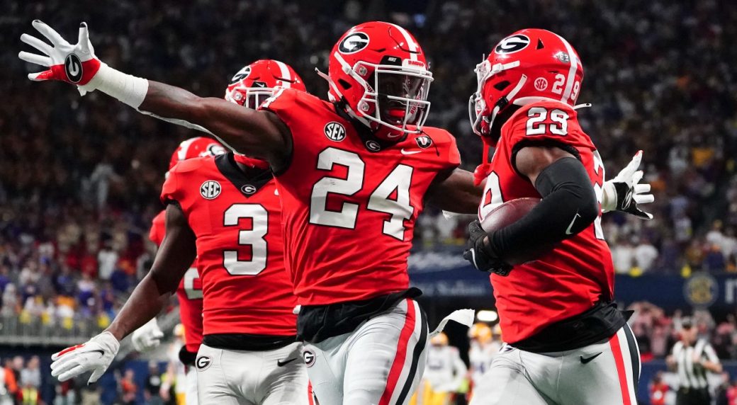 PHOTOS: Georgia routs TCU in CFP title game, repeats as champs – Orange  County Register