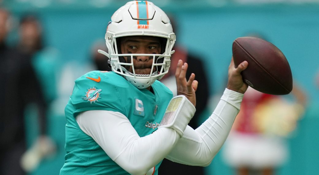 Dolphins QB Tagovailoa out for playoff game vs. Bills, Thompson likely  starter