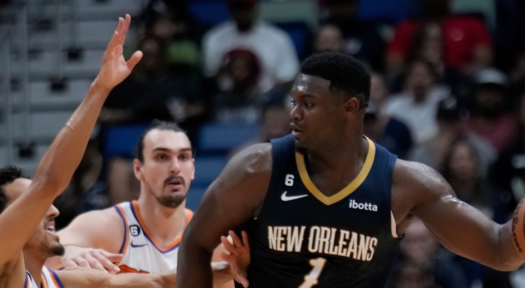 Zion Williamson - New Orleans Pelicans - Game-Worn 1st Half
